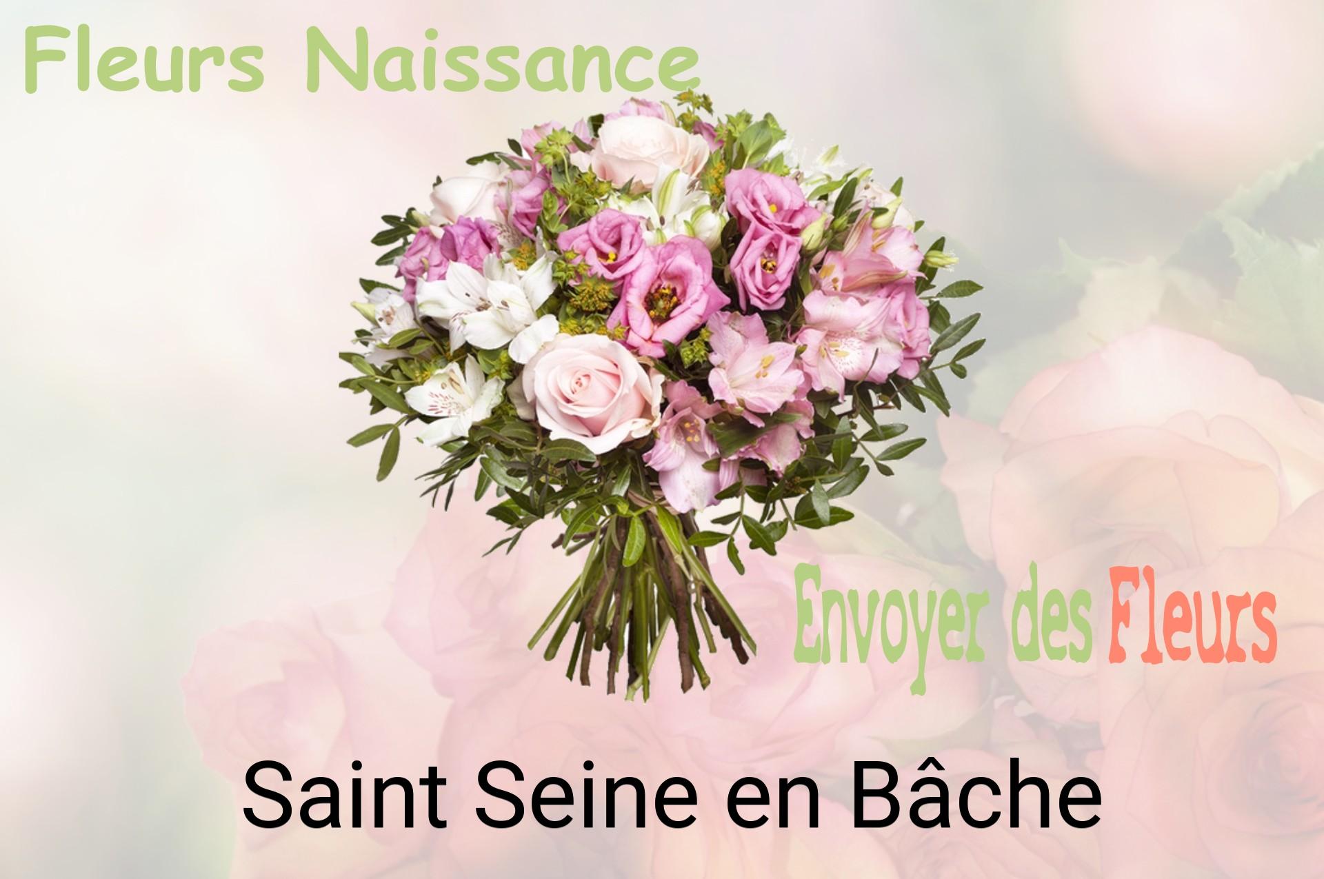 Bouquet de fleurs de naissance livré à Saint-Seine-en-Bâche